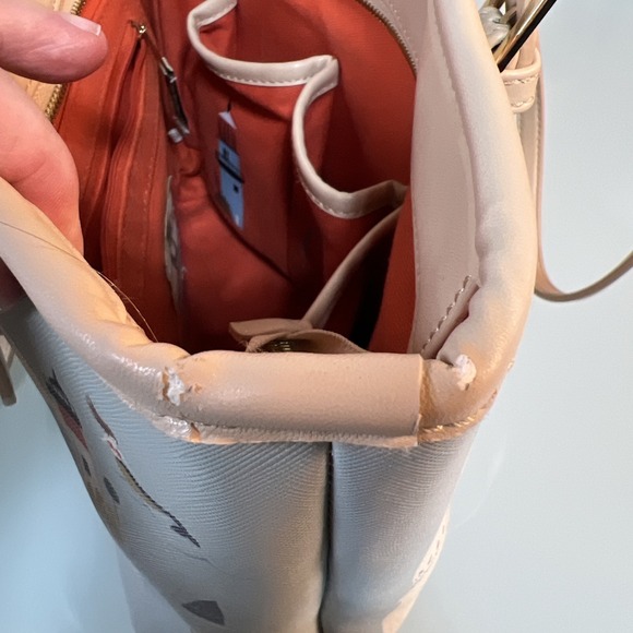 Spartina 449 Map Print Tote Cape Cod Long Island Coastal Nautical Purse - Picture 8 of 16